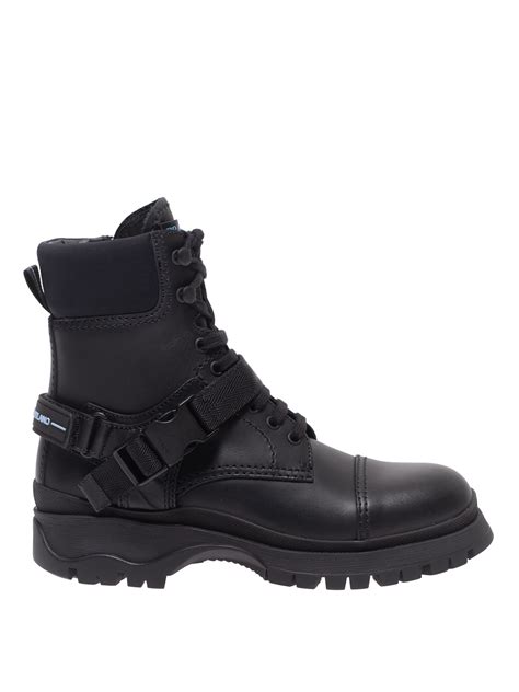 prada boots buckle|prada ankle boots on sale.